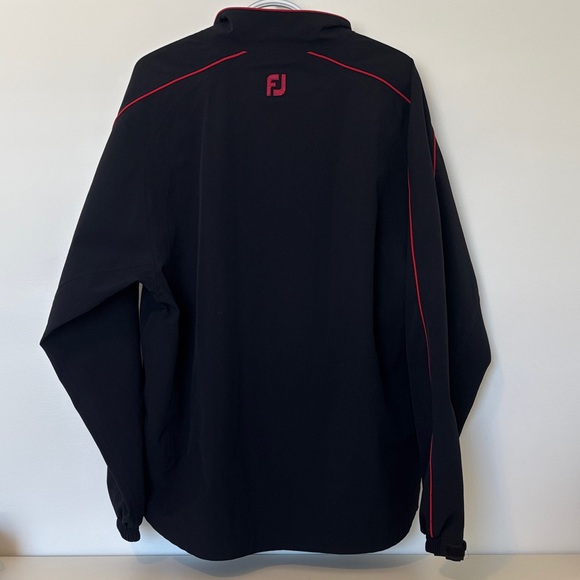 FootJoy Black and Red Performance golf Jacket - Picture 2 of 5